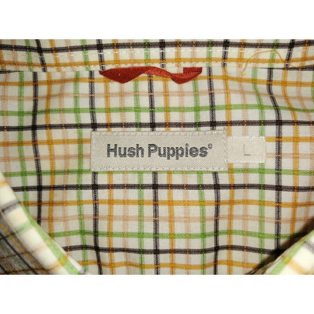 Hush Puppies(ハッシュパピー)の美品/Hush Puppies/ハッシュパピー/シャツ/チェック/ボタンダウン メンズのトップス(シャツ)の商品写真