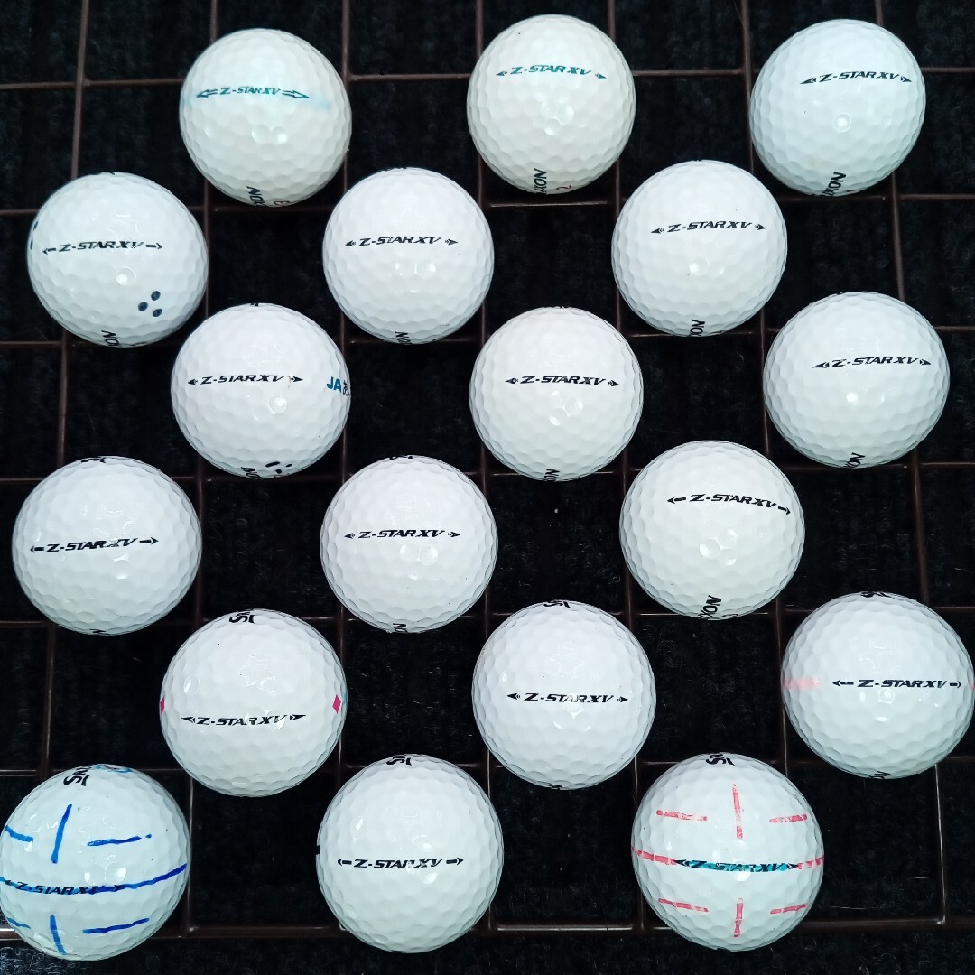 Srixon(スリクソン)のスリクソン Z-STARxv (18球S~AB) ロストボール スポーツ/アウトドアのゴルフ(その他)の商品写真