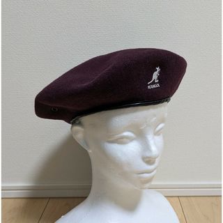 カンゴール(KANGOL)のS 美品 KANGOL SMU WOOL BIG MONTY ベレー帽(ハンチング/ベレー帽)