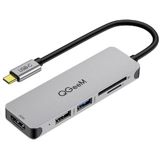 QGeeM USB C ハブ 5-in-1 USB Type C HDMI(PC周辺機器)