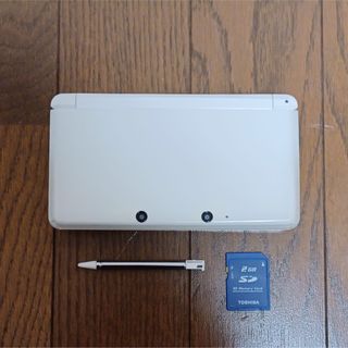 ニンテンドー3DS(ニンテンドー3DS)のニンテンドー3DS アイスホワイト 中古(携帯用ゲーム機本体)