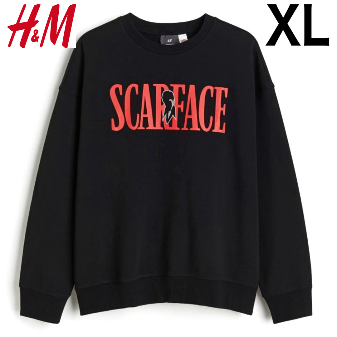 H&M(エイチアンドエム)の新品 H&M × 映画コラボ スカーフェイス パーカー XL メンズのトップス(スウェット)の商品写真