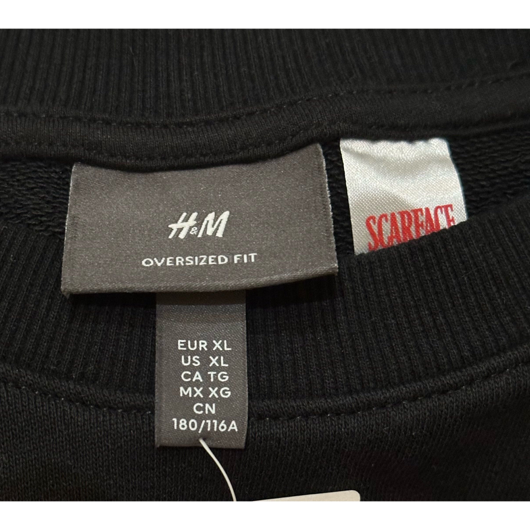 H&M(エイチアンドエム)の新品 H&M × 映画コラボ スカーフェイス パーカー XL メンズのトップス(スウェット)の商品写真