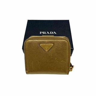 プラダ(PRADA)の⭐️良品⭐️ プラダ サフィアーノ 三角ロゴ レザー 二つ折り財布(財布)