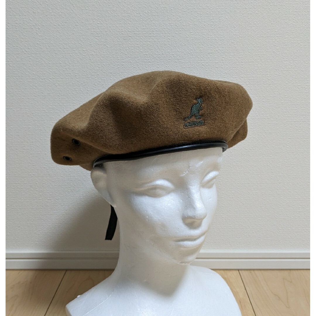 KANGOL(カンゴール)のS 美品 KANGOL SMU WOOL BIG MONTY ベレー帽 レディースの帽子(ハンチング/ベレー帽)の商品写真