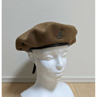 カンゴール(KANGOL)のS 美品 KANGOL SMU WOOL BIG MONTY ベレー帽(ハンチング/ベレー帽)