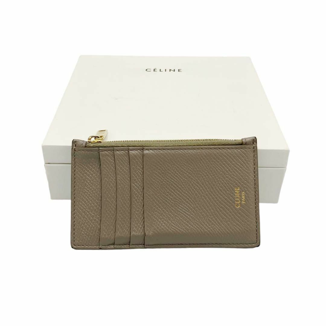 celine(セリーヌ)の⭐️良品⭐️ セリーヌ ジップ付き コンパクトカードホルダー プペル レディースのファッション小物(名刺入れ/定期入れ)の商品写真