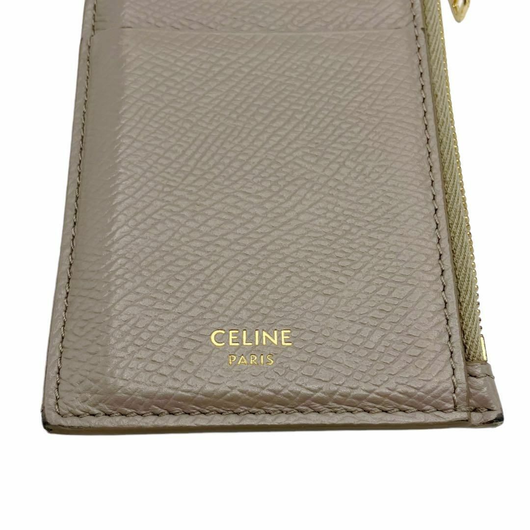 celine(セリーヌ)の⭐️良品⭐️ セリーヌ ジップ付き コンパクトカードホルダー プペル レディースのファッション小物(名刺入れ/定期入れ)の商品写真