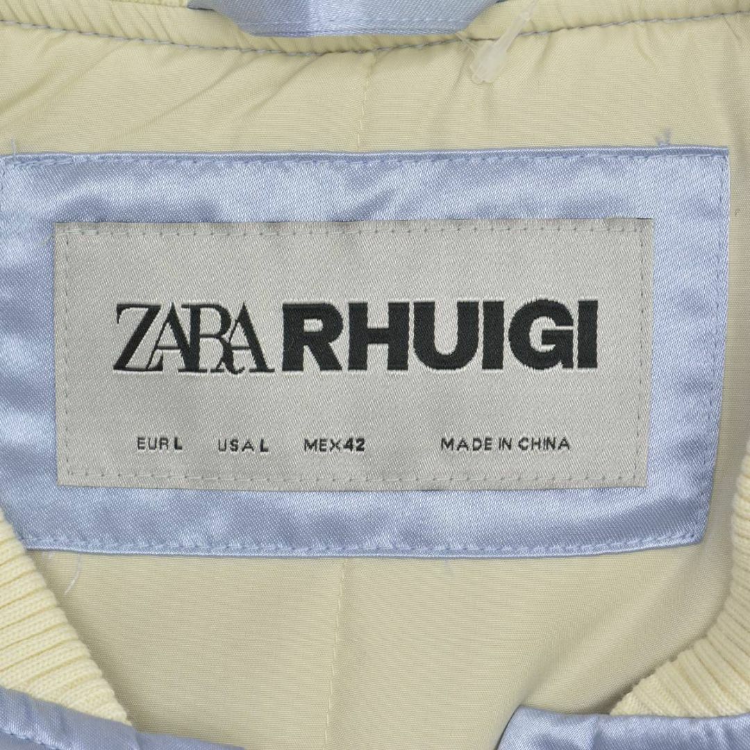 ZARA(ザラ)の【ZARA×RHUIGI】サテンボンバージャケットスーベニアジャケット メンズのジャケット/アウター(スカジャン)の商品写真