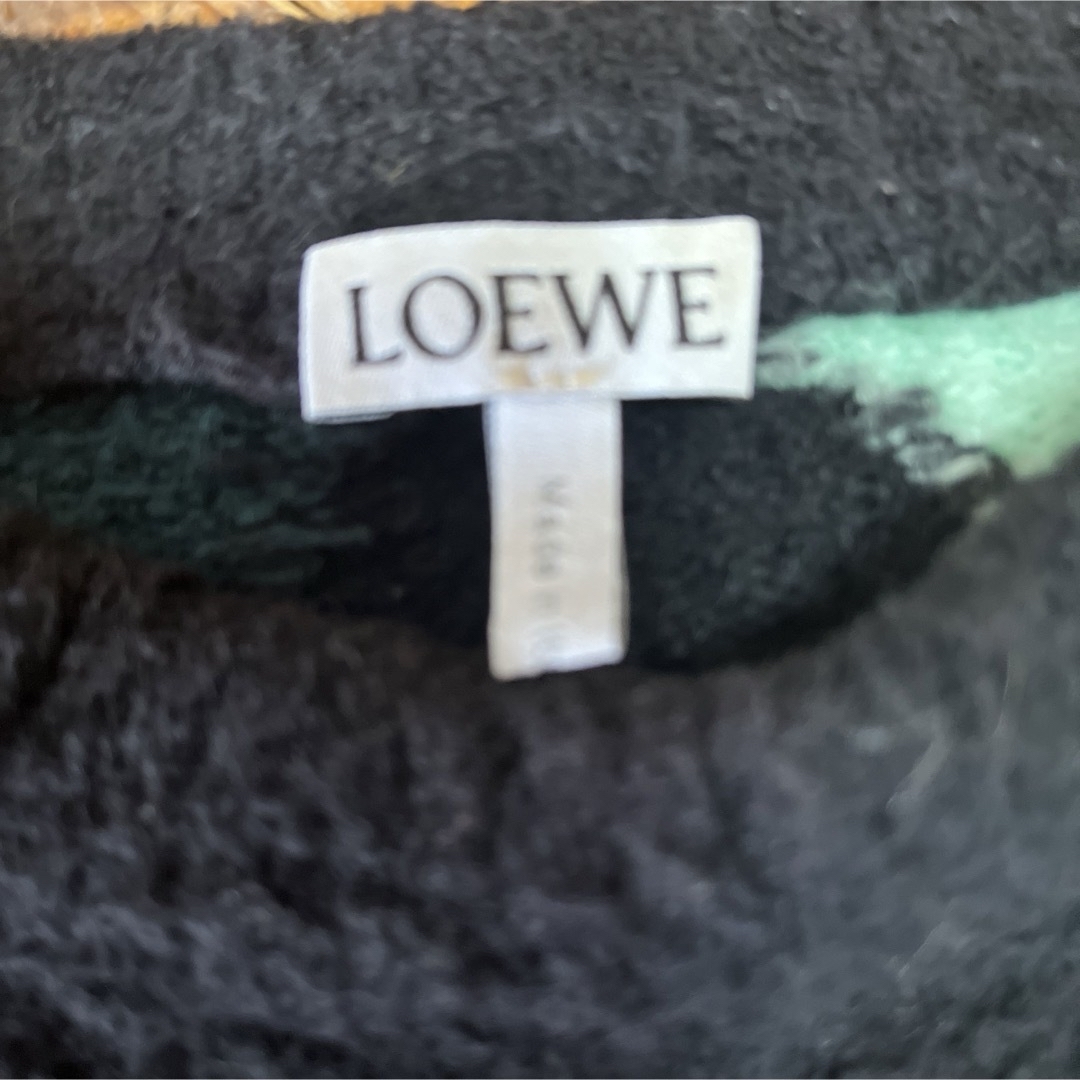 LOEWE(ロエベ)のロエベ コットン×ナイロン ニット レディース マルチカラー アーガイル レディースのトップス(ニット/セーター)の商品写真