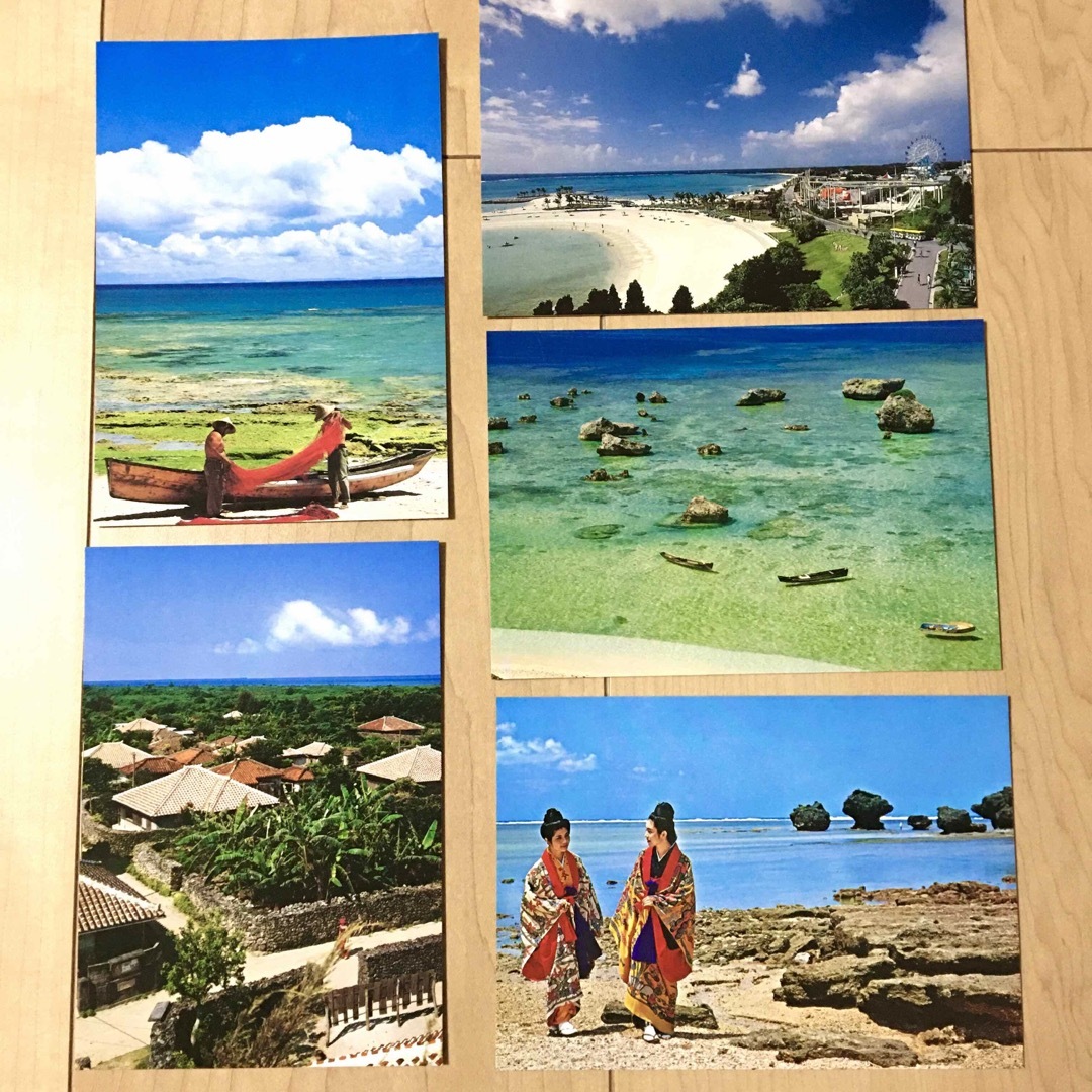 沖縄のポストカード エンタメ/ホビーのコレクション(使用済み切手/官製はがき)の商品写真