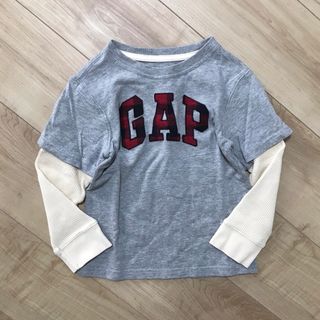 ベビーギャップ(babyGAP)のbabyGAP   重ね着ロンT   レイヤードデザイントップス(Tシャツ/カットソー)