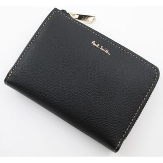 ポールスミス(Paul Smith)の☆ラスト1点限り☆新品☆箱付 ポールスミス 人気ファスナー 折り財布 黒☆(折り財布)