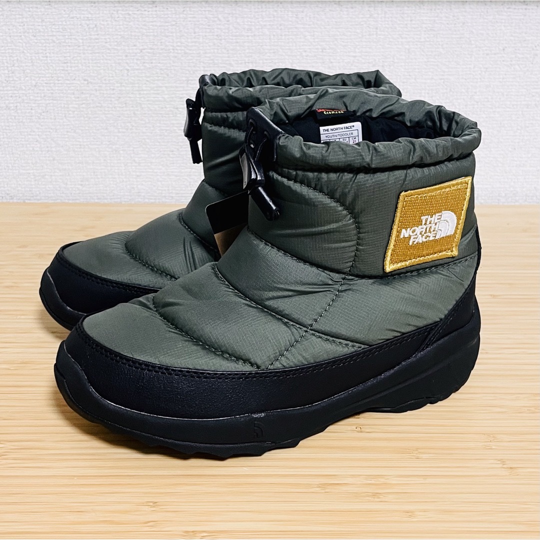 THE NORTH FACE(ザノースフェイス)のノースフェイス キッズ ブーツ スノーブーツ ヌプシ 21cm  新品 キッズ/ベビー/マタニティのキッズ靴/シューズ(15cm~)(ブーツ)の商品写真