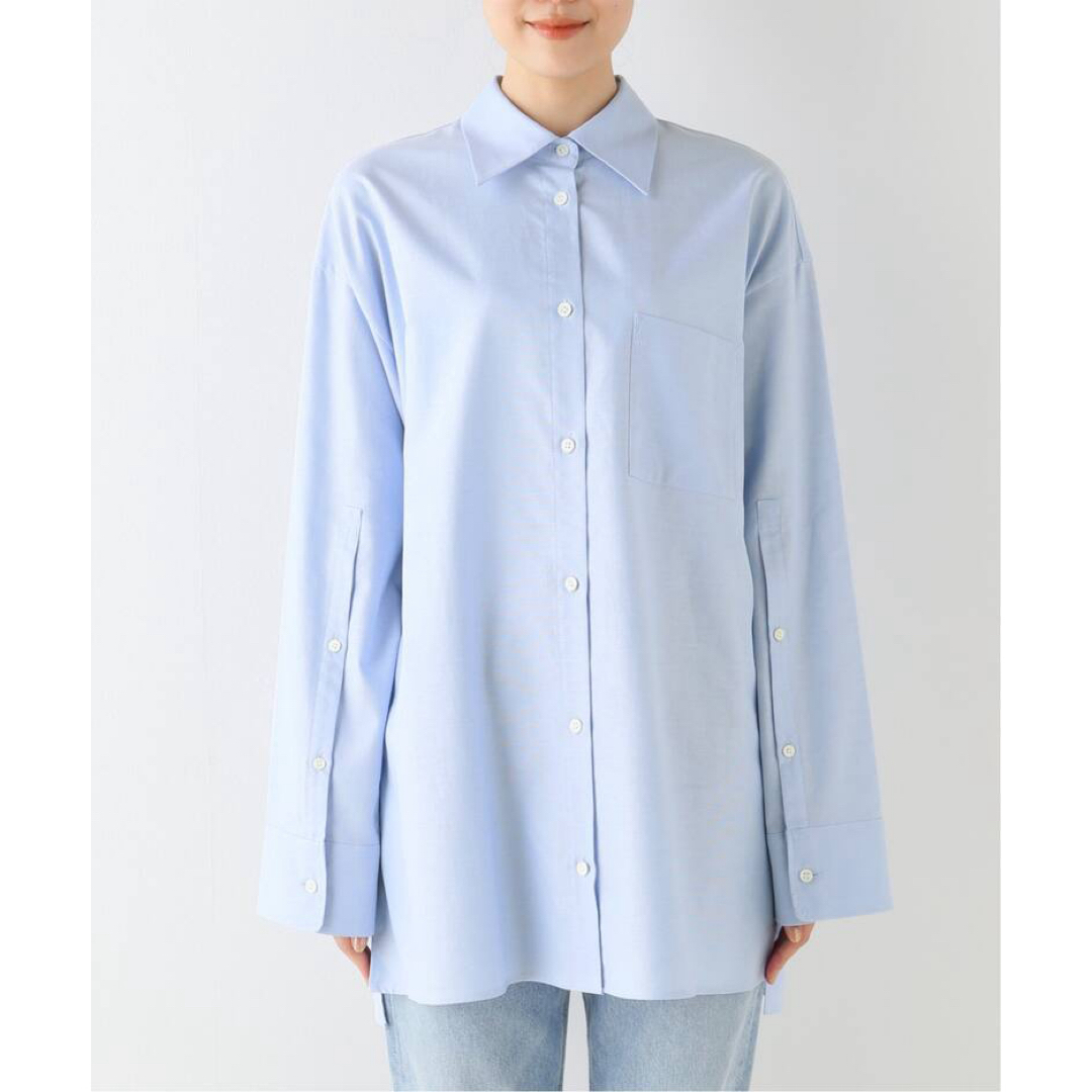 DEUXIEME CLASSE(ドゥーズィエムクラス)のDeuxieme Classe Oxford Big Shirt レディースのトップス(シャツ/ブラウス(長袖/七分))の商品写真