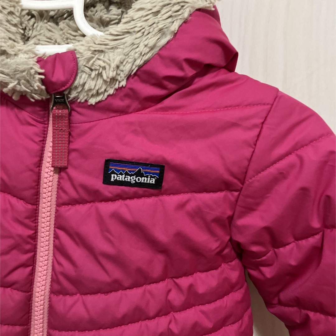 patagonia(パタゴニア)のパタゴニア　2T 中綿ジャケット　ピンク キッズ/ベビー/マタニティのキッズ服女の子用(90cm~)(ジャケット/上着)の商品写真