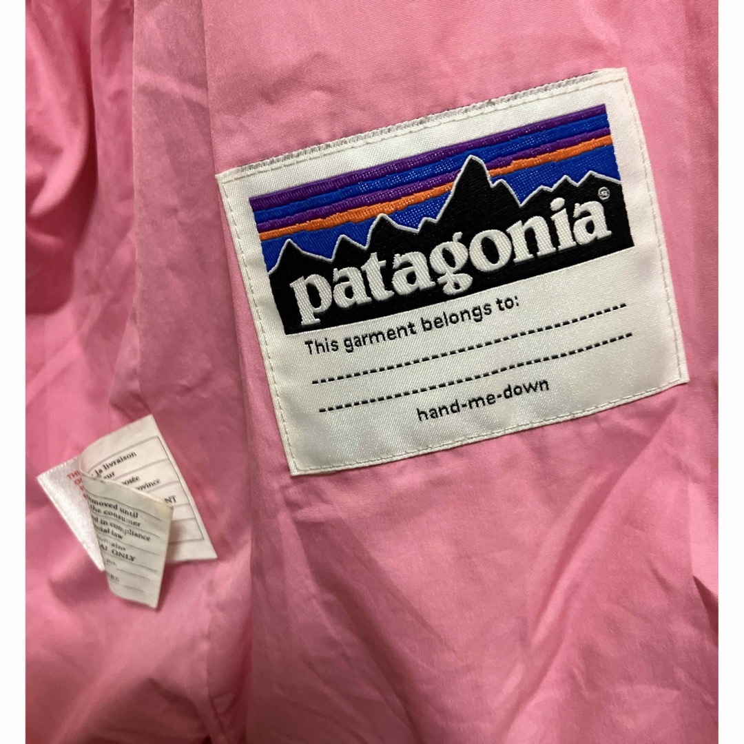 patagonia(パタゴニア)のパタゴニア　2T 中綿ジャケット　ピンク キッズ/ベビー/マタニティのキッズ服女の子用(90cm~)(ジャケット/上着)の商品写真