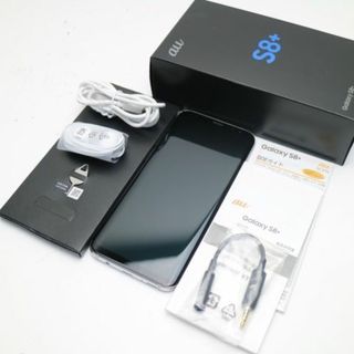 ギャラクシー(Galaxy)の超美品 au SCV35 Galaxy S8+ シルバー 白ロム M888(スマートフォン本体)