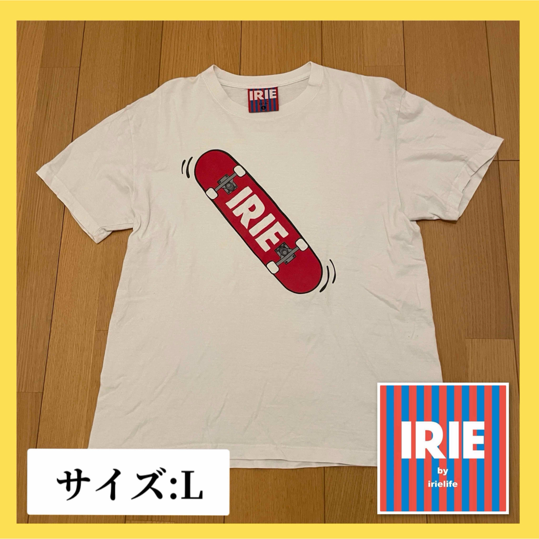 IRIE LIFE(アイリーライフ)の【IRIE】Tシャツ 白 メンズのトップス(Tシャツ/カットソー(半袖/袖なし))の商品写真