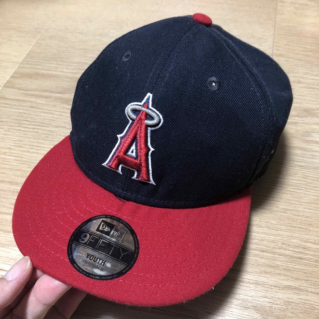 NEW ERA(ニューエラー)の美品！ニューエラー　キャップ　ロサンゼルス　エンゼルス メンズの帽子(キャップ)の商品写真