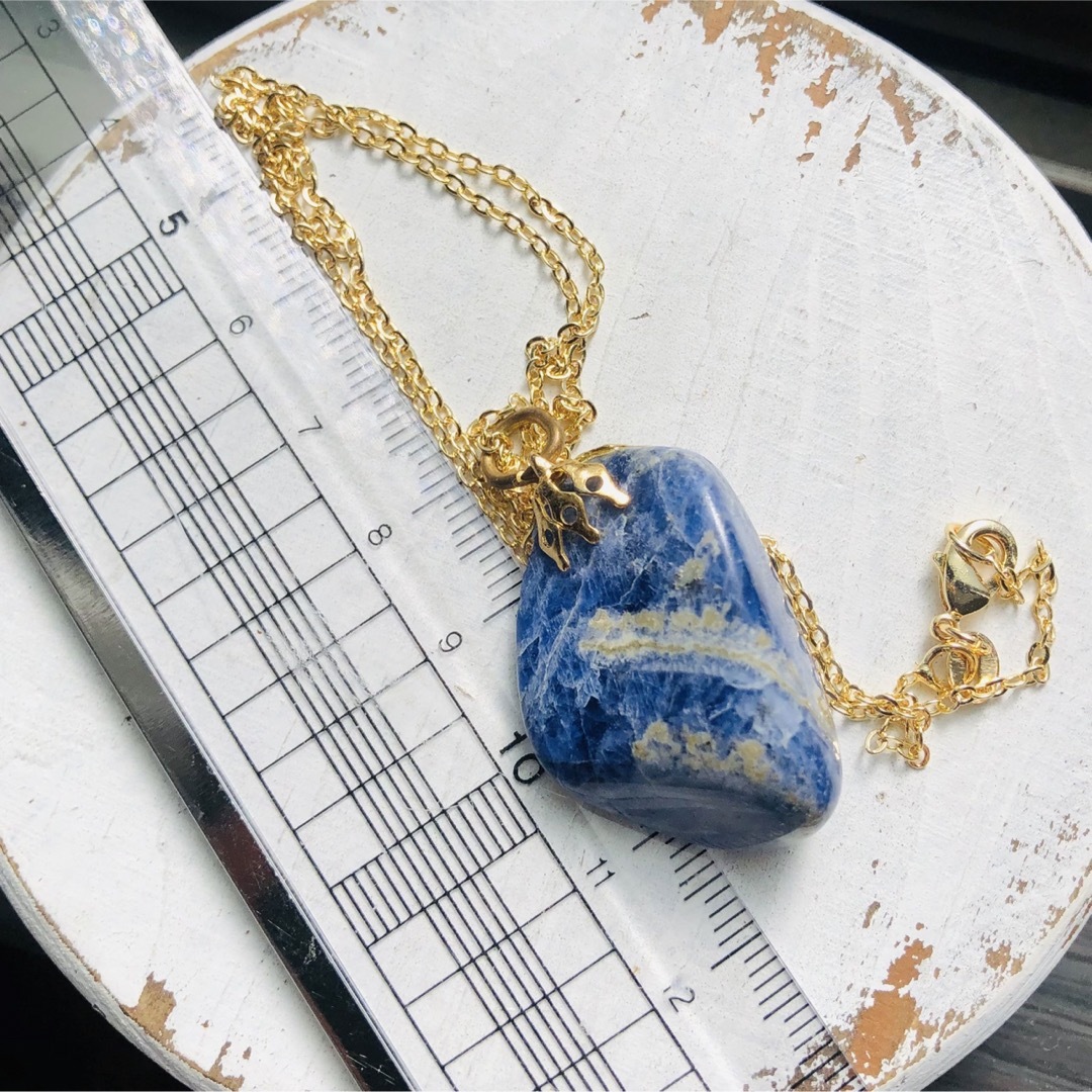 Lochie(ロキエ)のvintage stone necklace  レディースのアクセサリー(ネックレス)の商品写真