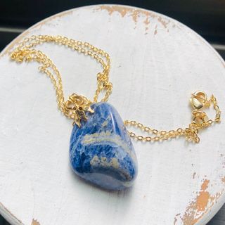 ロキエ(Lochie)のvintage stone necklace (ネックレス)