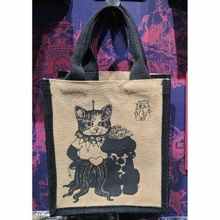 台湾 ヒグチユウコ ギュスターヴくん バッグ トートバッグ 両面 麻(トートバッグ)