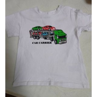 100 カーキャリア　半袖　Ｔシャツ　トミカ好きさんオススメ😊(Tシャツ/カットソー)