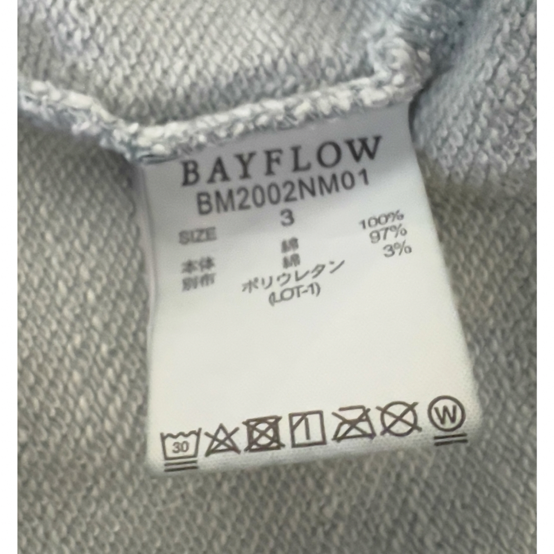 BAYFLOW(ベイフロー)のBAYFLOW トレーナー size3 メンズのトップス(Tシャツ/カットソー(七分/長袖))の商品写真