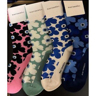 マリメッコ(marimekko)のマリメッコソックス　4足　新品　フォロー割あり(ソックス)