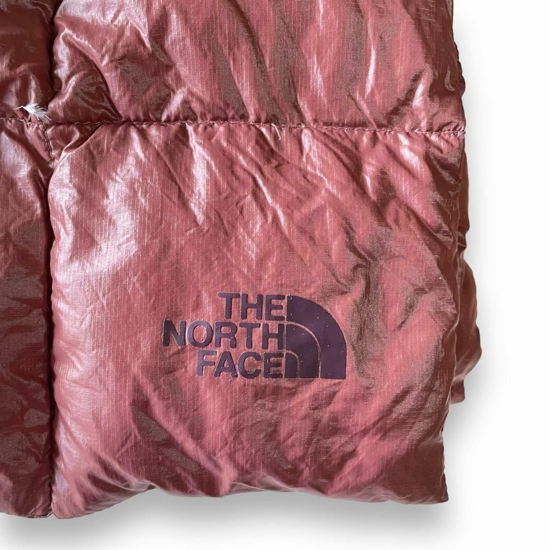 THE NORTH FACE(ザノースフェイス)の【US限定！】ノースフェイス  ヌプシ マフラー ダウン スカーフ  ブラウン メンズのファッション小物(マフラー)の商品写真