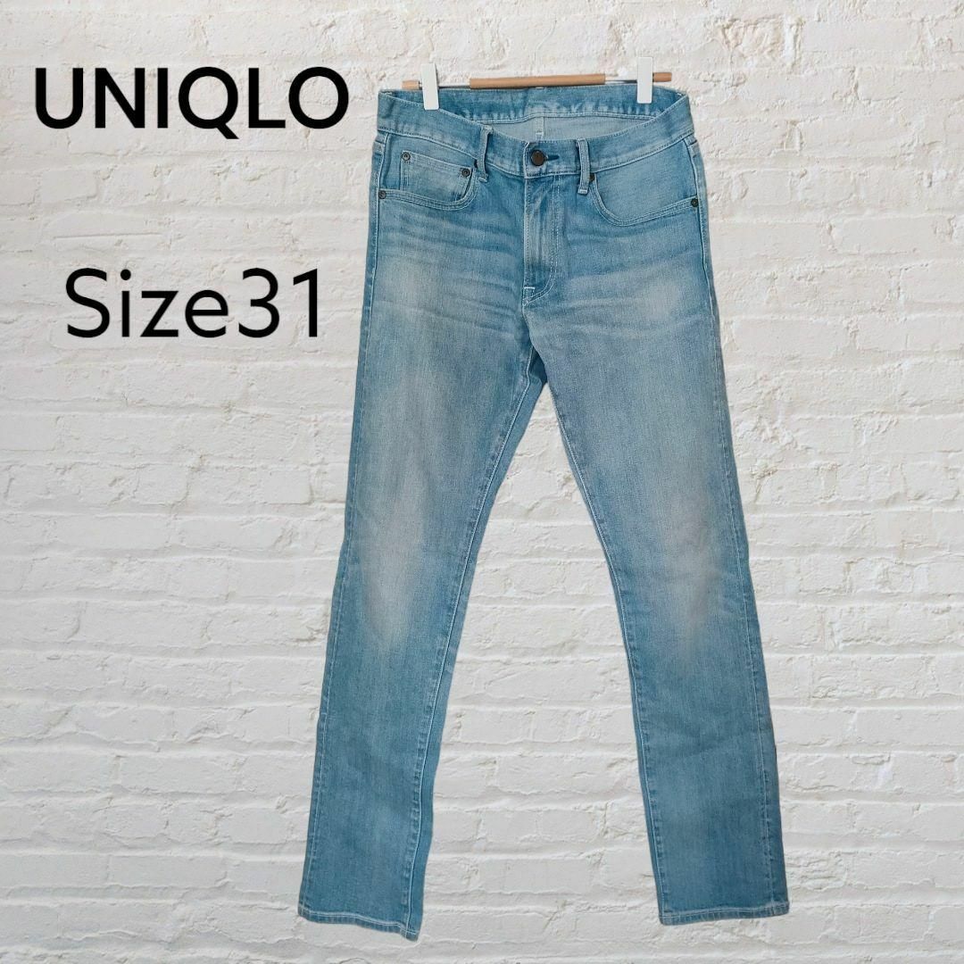 UNIQLO(ユニクロ)のUNIQLO　ユニクロ　デニム　ストレッチ フィットジーンズ　31 メンズのパンツ(デニム/ジーンズ)の商品写真