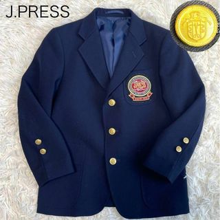 ジェイプレス(J.PRESS)の【J.PRESS】紺ブレ テーラードジャケット エンブレム 金ボタン 120(ドレス/フォーマル)