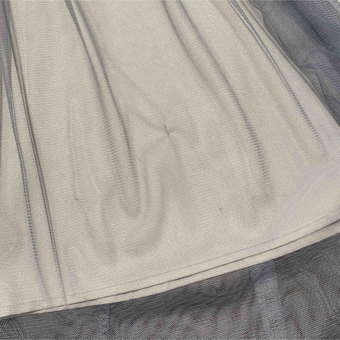 AIMER(エメ)の【着画あり】PARC LAMU レース チュール オケージョンドレス ワンピース レディースのフォーマル/ドレス(ミディアムドレス)の商品写真
