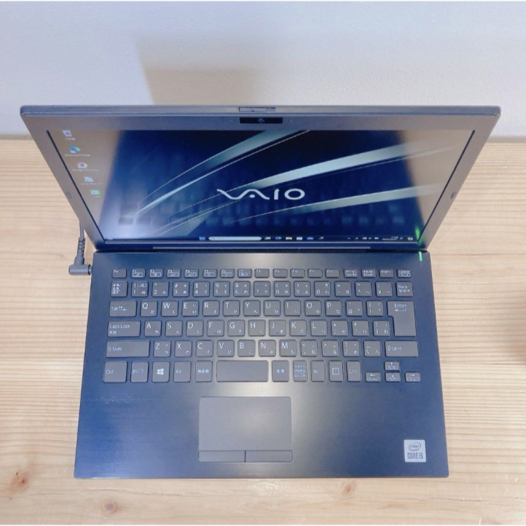 VAIO(バイオ)の【軽量】VAIO/オフィス付き/Windows11/SSD/ノートパソコン/黒 スマホ/家電/カメラのPC/タブレット(ノートPC)の商品写真