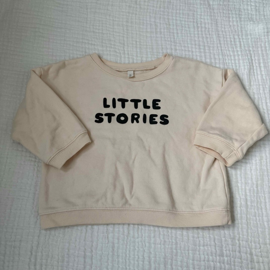 こども ビームス(コドモビームス)のオーガニックズー little stories sweatshirt 1-2y キッズ/ベビー/マタニティのベビー服(~85cm)(トレーナー)の商品写真