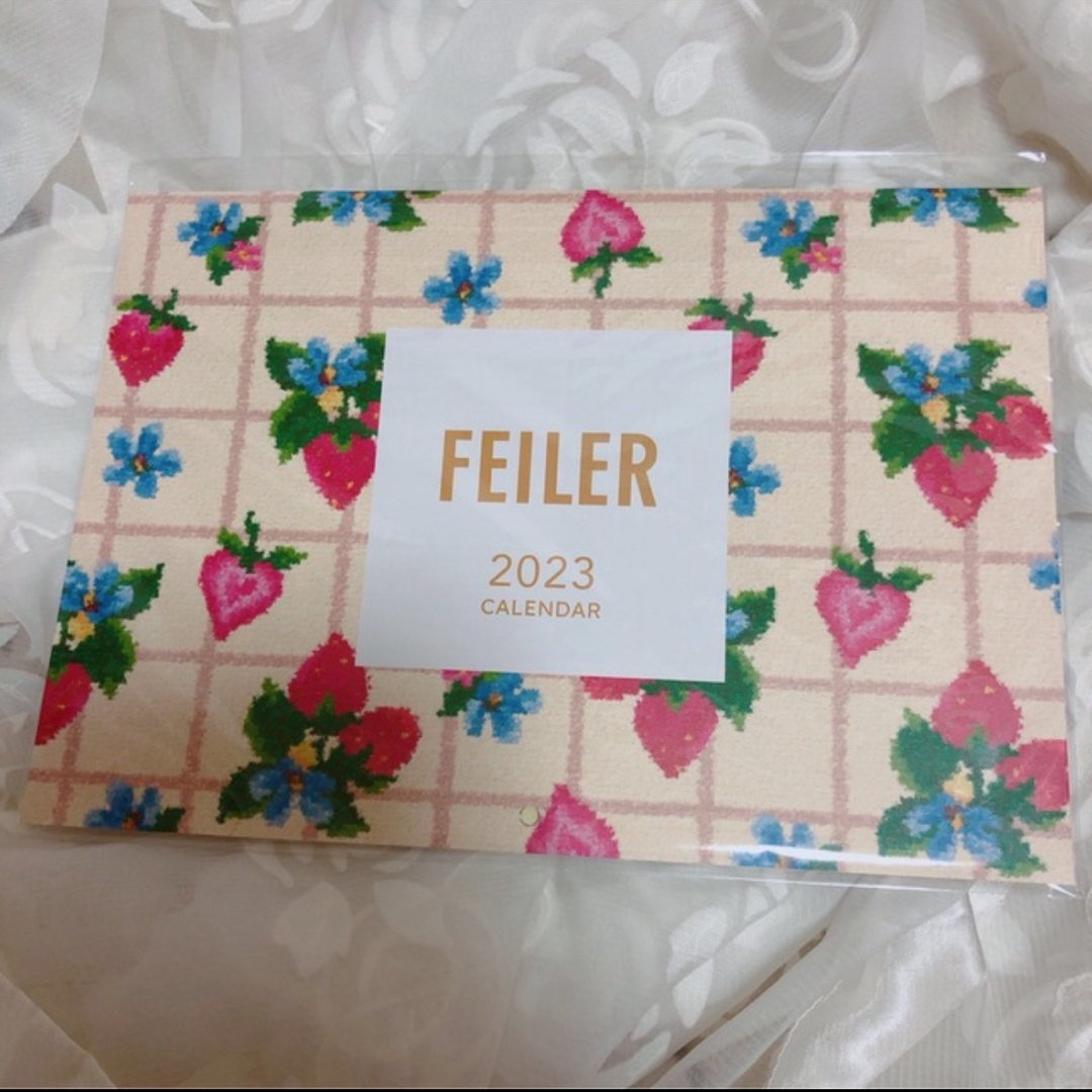 FEILER(フェイラー)のFEILER 2023年 カレンダー 新品未開封 インテリア/住まい/日用品の文房具(カレンダー/スケジュール)の商品写真