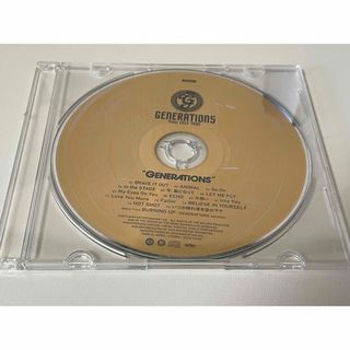 ジェネレーションズ(GENERATIONS)のGENERATIONS from EXILE TRIBE DISC1のみ(ポップス/ロック(邦楽))