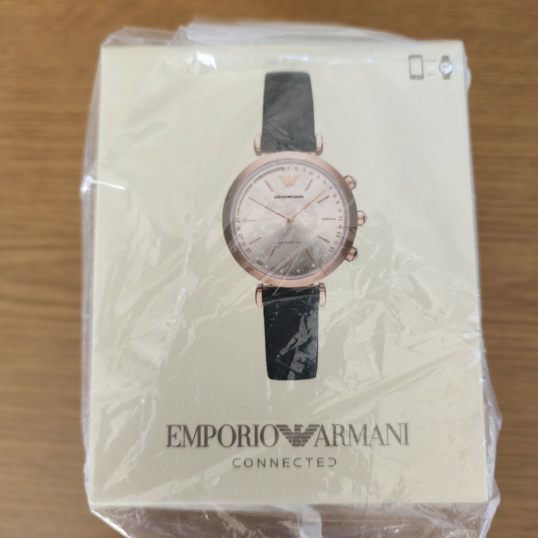 Emporio Armani(エンポリオアルマーニ)の【半額以下】★新品未使用★エンポリオアルマーニ　腕時計 レディースのファッション小物(腕時計)の商品写真