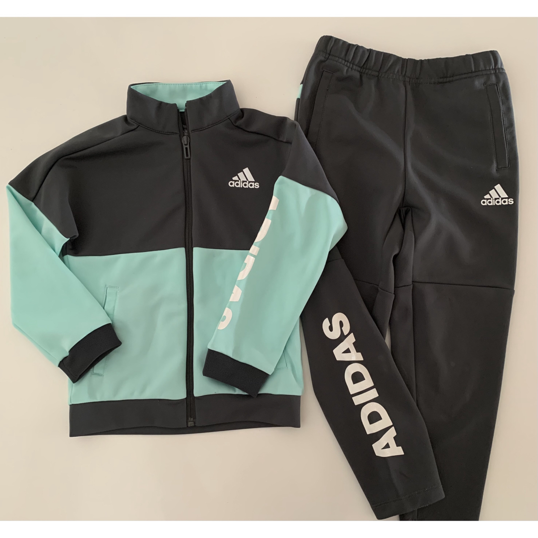 adidas(アディダス)のアディダス　クライマライト　キッズジャージ上下　120 キッズ/ベビー/マタニティのキッズ服女の子用(90cm~)(その他)の商品写真