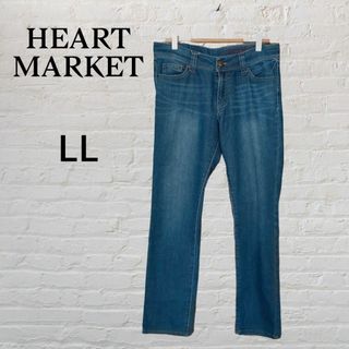 ハートマーケット(Heart Market)のHEARTMARKET ハートマーケット　デニムパンツ　ストレッチ　LL(デニム/ジーンズ)