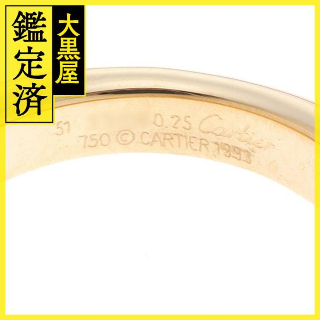 Cartier(カルティエ)のCartier　カルティエ　エリプスリング　　D0.25　9.9g　【432】 レディースのアクセサリー(リング(指輪))の商品写真