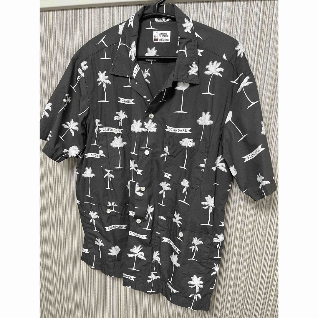 STANDARD CALIFORNIA(スタンダードカリフォルニア)のSD JEFF CANHAM ジェフカンハム Palm Tree shirt  メンズのトップス(シャツ)の商品写真