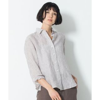 ニジュウサンク(23区)の23区 【マガジン掲載】LIBECOリネンシャツ リベコ 麻 ¥18,700 (シャツ/ブラウス(長袖/七分))