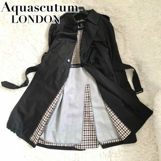 AQUA SCUTUM - 極美品✨アクアスキュータム トレンチコート 2way ライナー ギャバジン