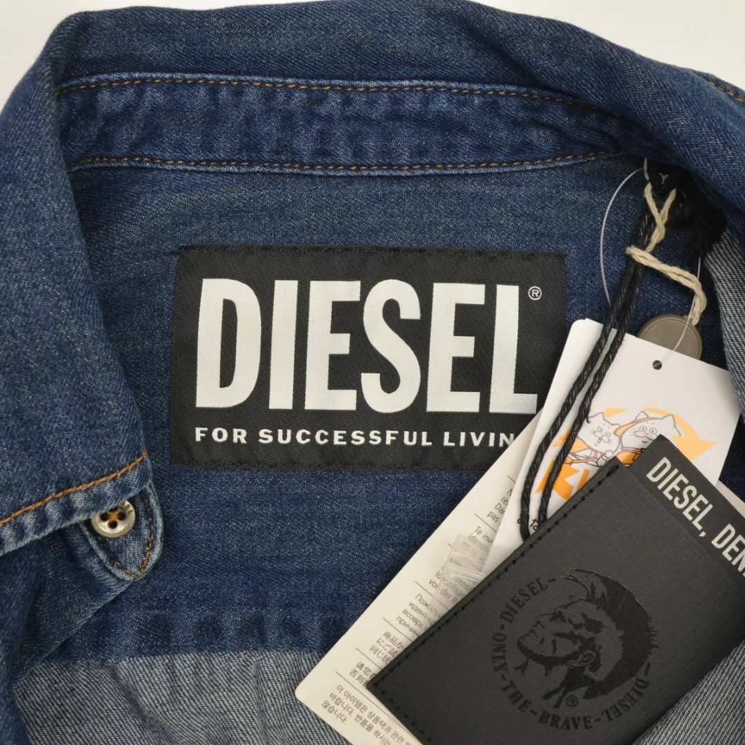 DIESEL(ディーゼル)の【DIESEL】00SNSC D-FRED CAMICIA デニム長袖シャツ メンズのトップス(シャツ)の商品写真