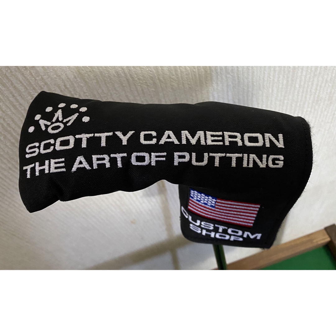 Scotty Cameron(スコッティキャメロン)のスコッティキャメロン カスタムショップＵＳフラッグナイロン　ヘッドカバー  スポーツ/アウトドアのゴルフ(クラブ)の商品写真