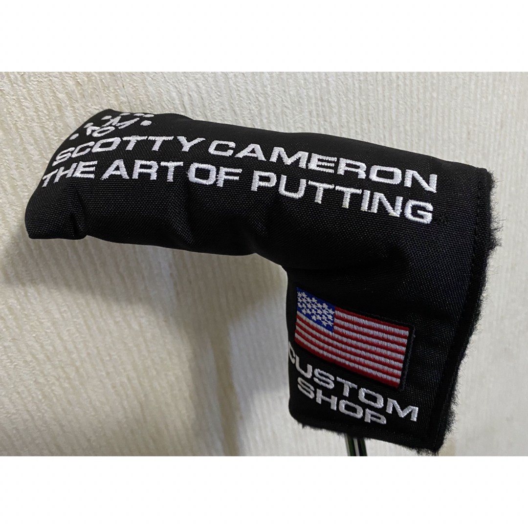 Scotty Cameron(スコッティキャメロン)のスコッティキャメロン カスタムショップＵＳフラッグナイロン　ヘッドカバー  スポーツ/アウトドアのゴルフ(クラブ)の商品写真