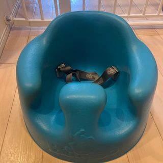 Bumbo - バンボ ベビーソファ 腰ベルト入り ブルー(1個) 値下げしました