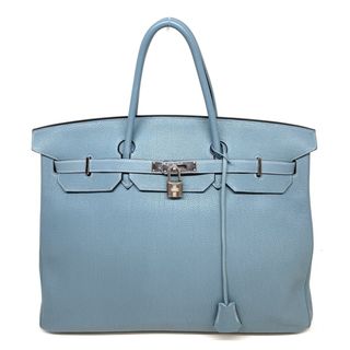 エルメス(Hermes)のエルメス バーキン40 トゴ バッグ トートバッグ シエル ブルー(トートバッグ)